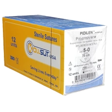 CƏRRAHİ SAP, PIDILEN, MONOPLEN (5-0, 19mm, 3/8, Kəsici, 75cm, PPL050RCN19C075-1) 12 ədəd/qutu