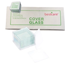 MİKROSKOP ÖRTÜK ŞÜŞƏSİ (BESTCARE) 20X20 (satış : paket ilə 1000 ədəd/paket)